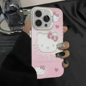 Hello Kitty Minimal Gradient Phone Case (For iPhones) - Bear Hugs