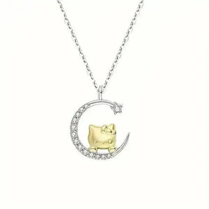 Hello Kitty Moon and Star Pendant - Bear Hugs