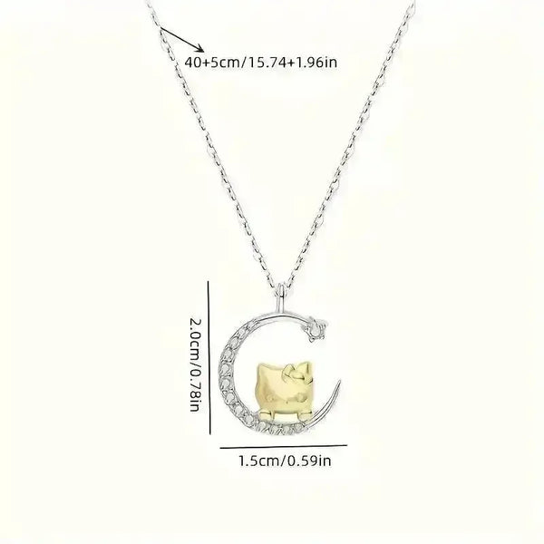 Hello Kitty Moon and Star Pendant - Bear Hugs