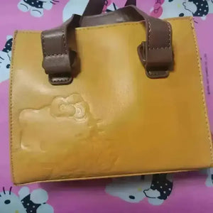 Hello Kitty Mustard Handbag - Bear Hugs