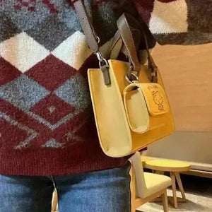 Hello Kitty Mustard Handbag - Bear Hugs