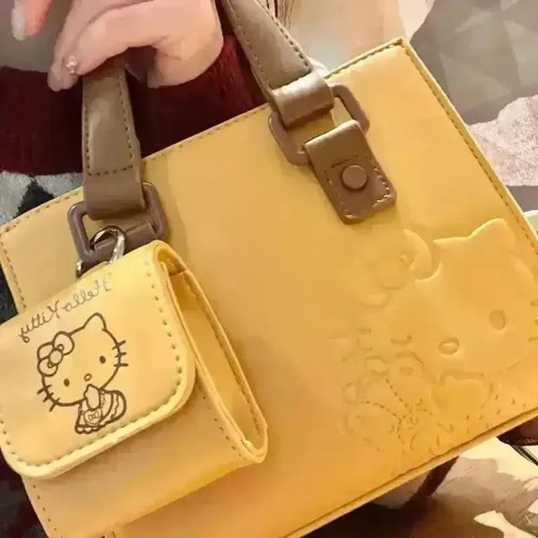 Hello Kitty Mustard Handbag - Bear Hugs