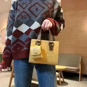 Hello Kitty Mustard Handbag - Bear Hugs