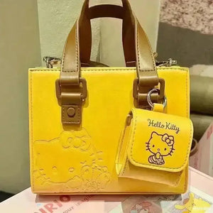 Hello Kitty Mustard Handbag - Bear Hugs