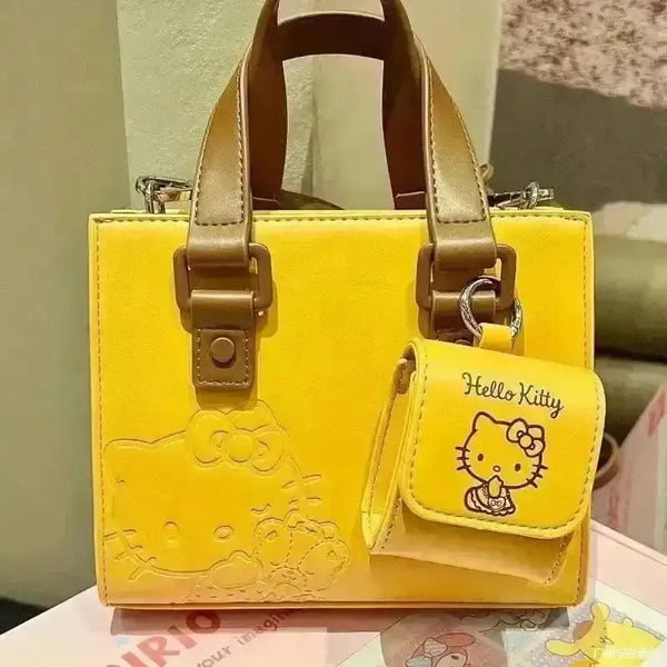 Hello Kitty Mustard Handbag - Bear Hugs