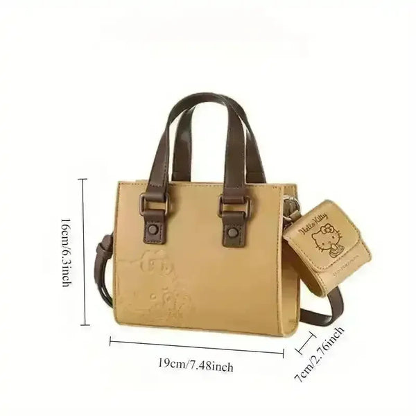 Hello Kitty Mustard Handbag - Bear Hugs