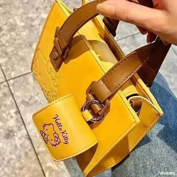 Hello Kitty Mustard Handbag - Bear Hugs