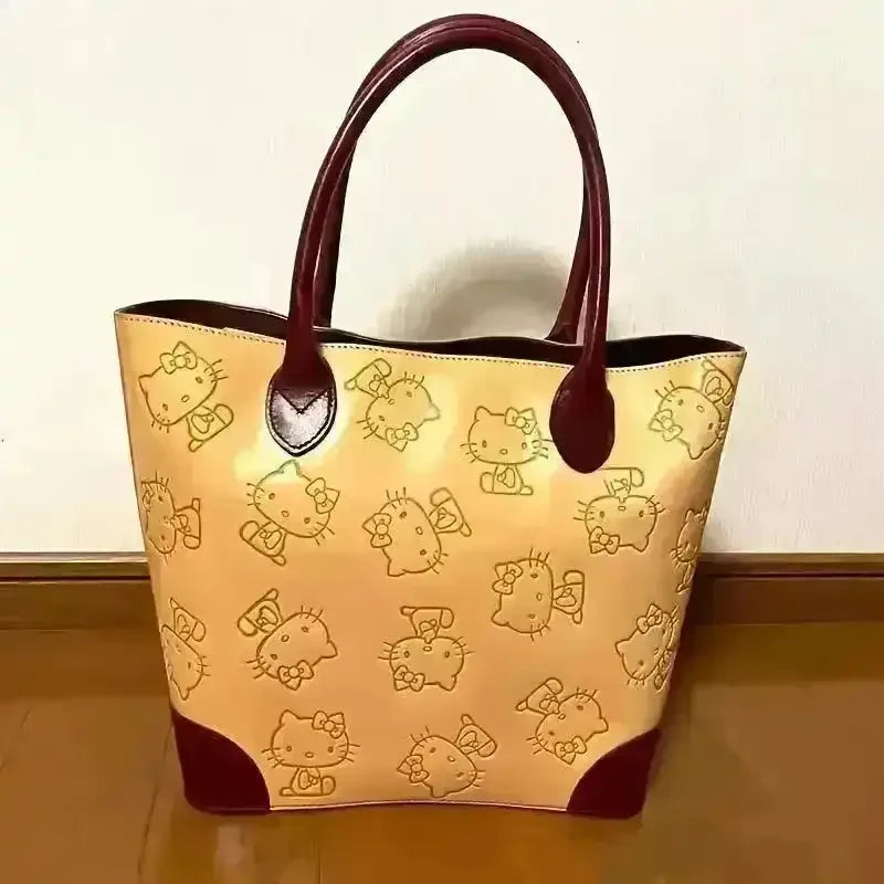 Hello Kitty Mustard Tote Bag - Bear Hugs