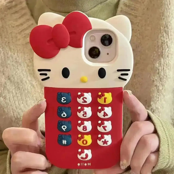 Hello Kitty Number Pad Case (For iPhones) - Bear Hugs