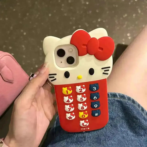 Hello Kitty Number Pad Case (For iPhones) - Bear Hugs