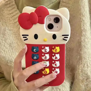 Hello Kitty Number Pad Case (For iPhones) - Bear Hugs
