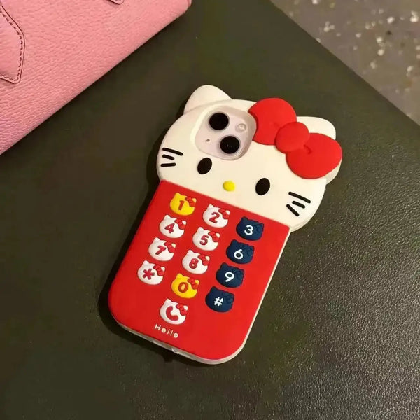 Hello Kitty Number Pad Case (For iPhones) - Bear Hugs
