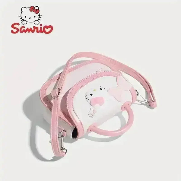 Hello Kitty Pink and White Saddle Bag - Bear Hugs