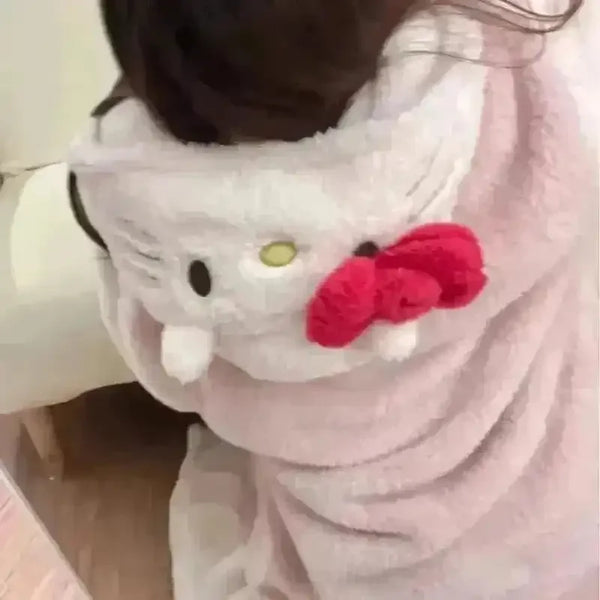 Hello Kitty Plush Onesie Pajama Suit - Bear Hugs