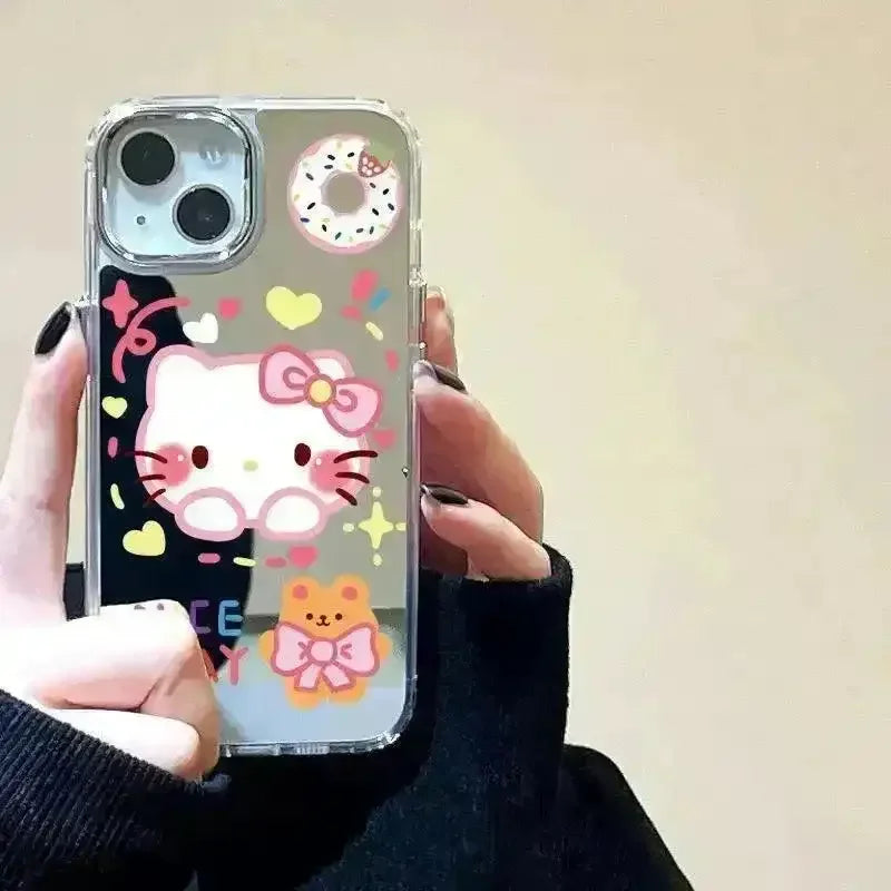 Hello Kitty Pochacco Mirror Case (For iPhones) - Bear Hugs