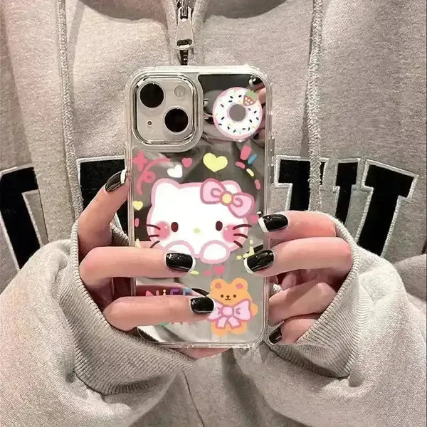 Hello Kitty Pochacco Mirror Case (For iPhones) - Bear Hugs
