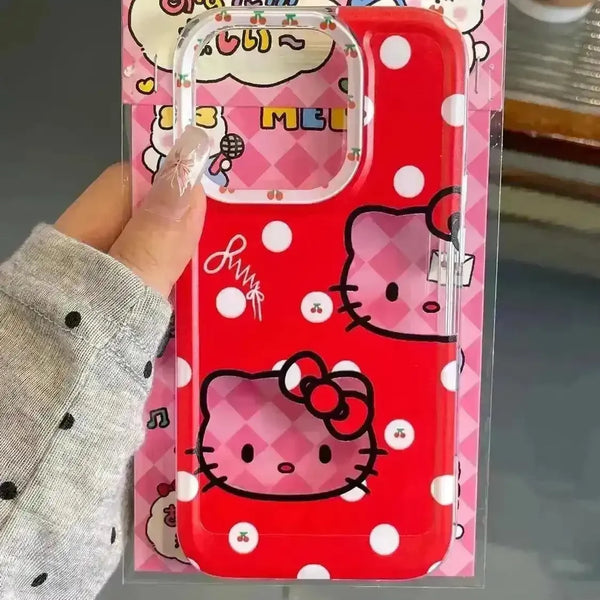Hello Kitty Polka Dot Phone Case (For iPhones) - Bear Hugs