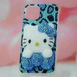 Hello Kitty Rhinestone Bling Phone Case (For iPhones) - Bear Hugs