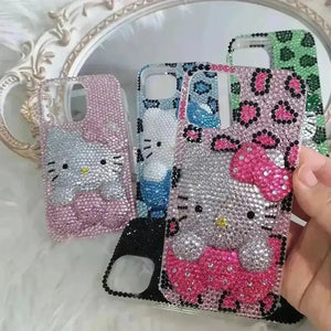 Hello Kitty Rhinestone Bling Phone Case (For iPhones) - Bear Hugs