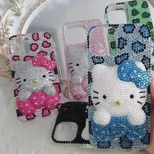 Hello Kitty Rhinestone Bling Phone Case (For iPhones) - Bear Hugs