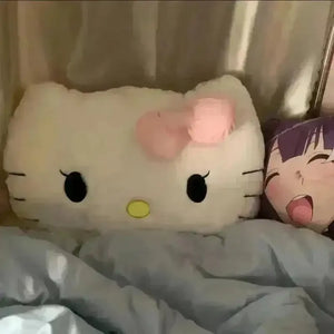 Hello Kitty White & Pink Head Pillow - Bear Hugs