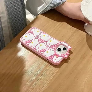Hello Kitty White Pink Phone Case (For iPhones) - Bear Hugs