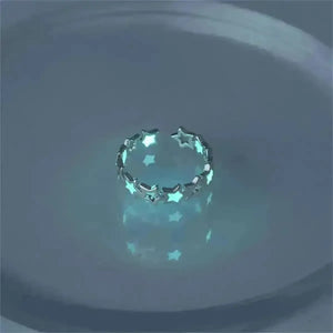Hollow Star Luminous Ring - Bear Hugs