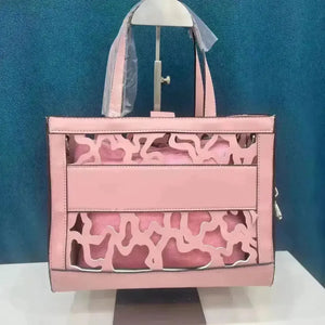 Hollowed-Out Tous Tote Bag - Bear Hugs