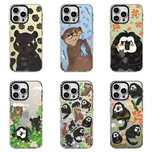 Hongshan Zoo Forest Series Cases (For iPhones) - Bear Hugs