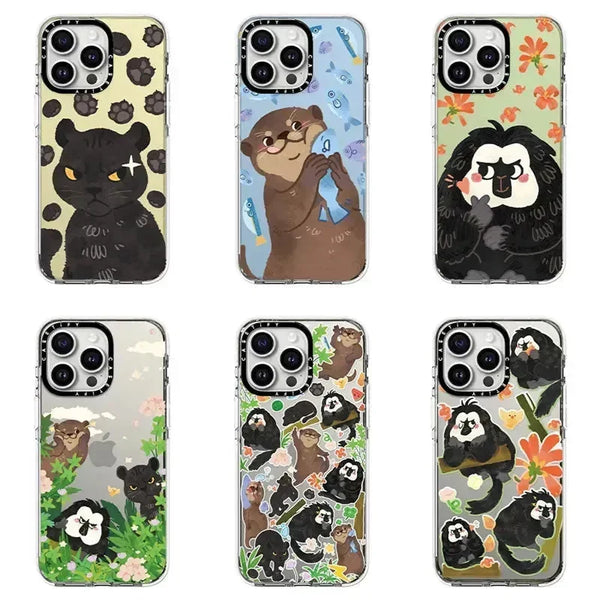 Hongshan Zoo Forest Series Cases (For iPhones) - Bear Hugs