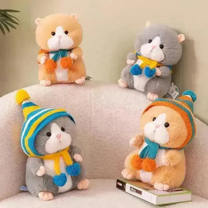 Hoodie Golden Hamster Plushie - Bear Hugs