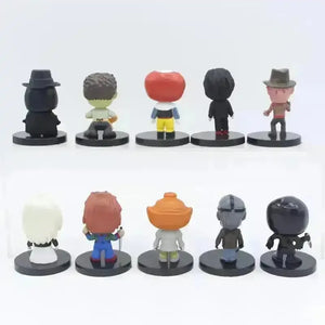Horror Film Series Action Figure Set (10 pcs) - Bear Hugs