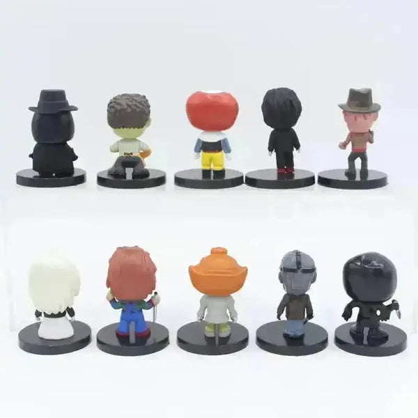 Horror Film Series Action Figure Set (10 pcs) - Bear Hugs