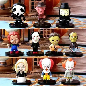 Horror Film Series Action Figure Set (10 pcs) - Bear Hugs