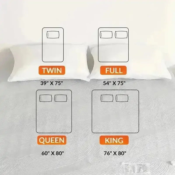 Hot Bed Electric Heated Mattress Pad - Bear Hugs