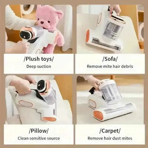 Household Bedroom Dust Mite Vacuum Cleaner - Bear Hugs