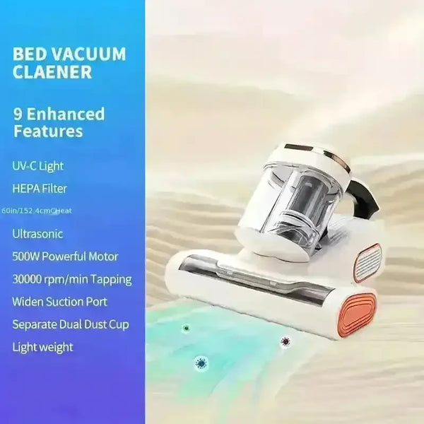 Household Bedroom Dust Mite Vacuum Cleaner - Bear Hugs