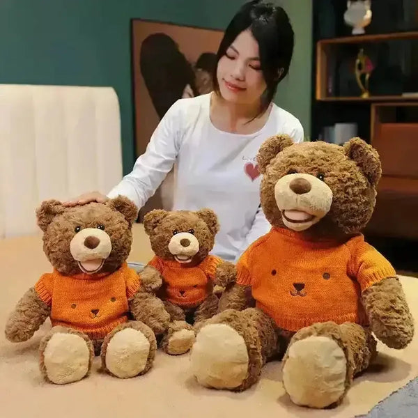 Hug Bear Sweater Plushie - Bear Hugs