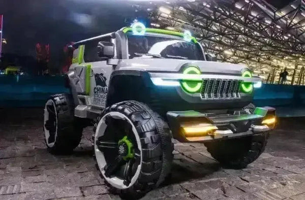 Hulk Two-Seater Electric Kids SUV - Bear Hugs