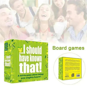 I Should Have Known That Trivia Game - Bear Hugs