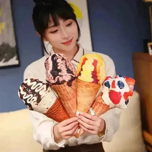 Ice-cream Cone Plushie - Bear Hugs