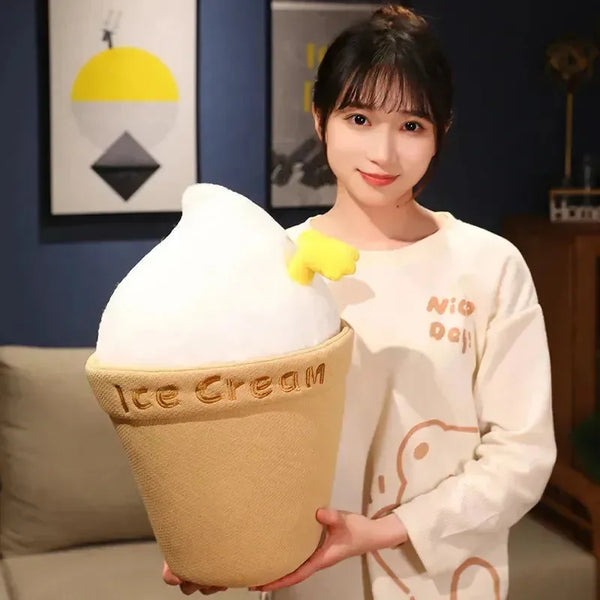 Ice Cream Duck Plush Toy - Bear Hugs