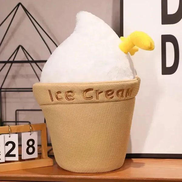 Ice Cream Duck Plush Toy - Bear Hugs