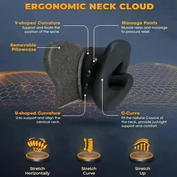 Innovative Graphene Heated Neck Pillow - Bear Hugs