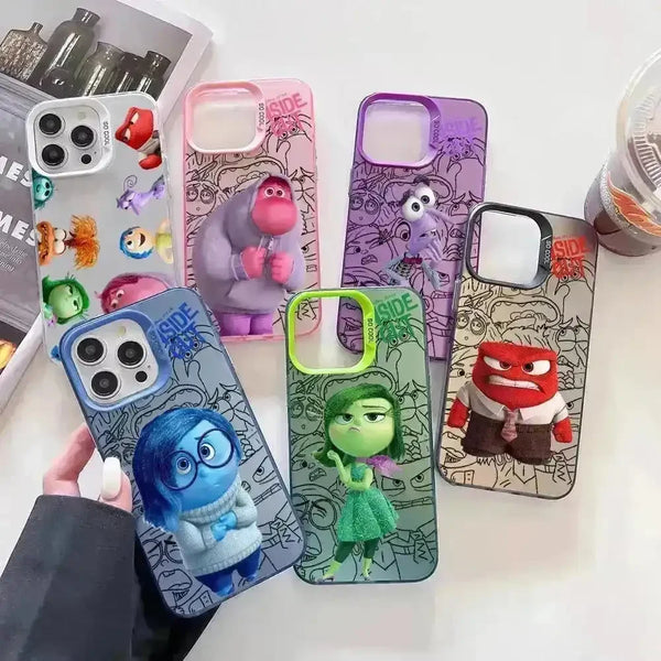 Inside Out Characters Matte Case (For iPhones) - Bear Hugs
