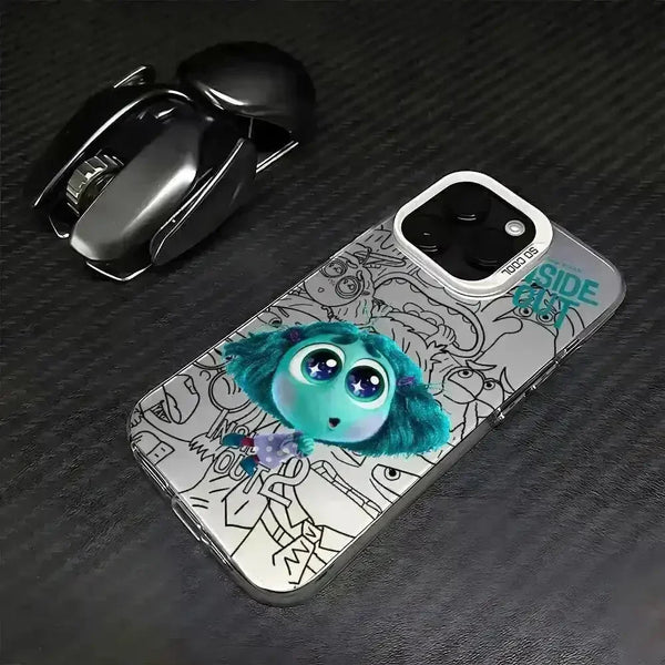 Inside Out Characters Matte Case (For iPhones) - Bear Hugs