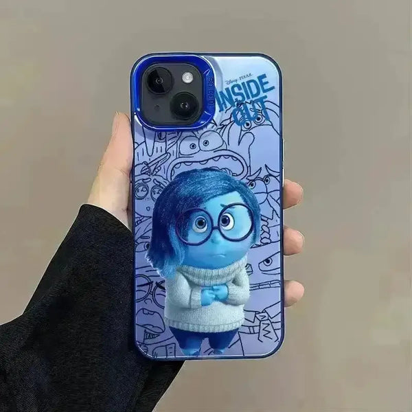 Inside Out Characters Matte Case (For iPhones) - Bear Hugs