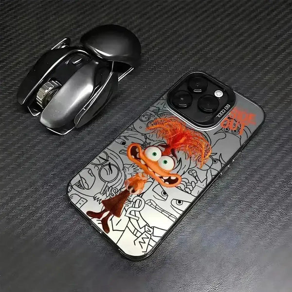 Inside Out Characters Matte Case (For iPhones) - Bear Hugs