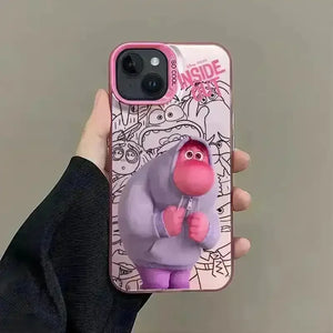 Inside Out Characters Matte Case (For iPhones) - Bear Hugs