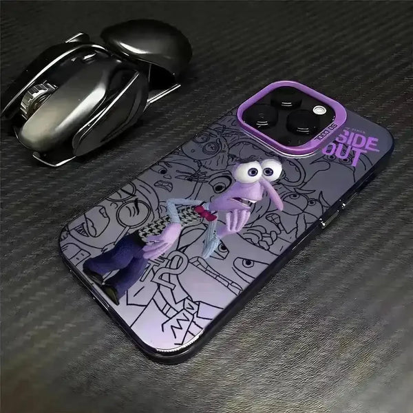 Inside Out Characters Matte Case (For iPhones) - Bear Hugs